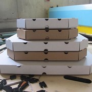 Упаковка для пиццы 50 см. белая фото