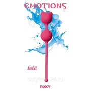 Розовые вагинальные шарики Emotions Foxy фото