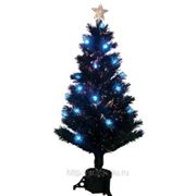 Искусственная елка новогодняя Световод с синими звездами 180 см фото