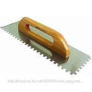 Гладилка зубчатая с деревянной ручкой SERFA 10x10 - 40 см