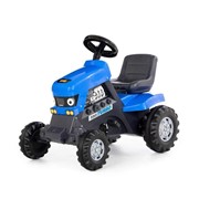 Педальная машина для детей Turbo, цвет синий фото