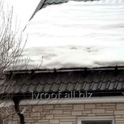 Монтаж снегозадержателей и ограждений фото