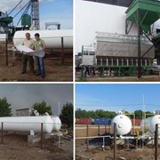 Газоснабжение зерносушилки (система газоснабжения сжиженным углеводородным газом (СУГ) зерносушильной установки TE 2412E)