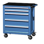 02.105R Феррум Тележка инструментальная c 5-ю ящиками фото