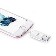 Картридер I-Flash Device HD для iPhone/iPod/iPad Белый фото