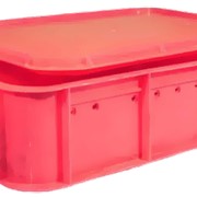 Ящик с крышкой для транспортировки пирожных (сплошной)