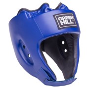 Шлем открытый Green Hill Alfa кожзам HGA-4014 синий фото