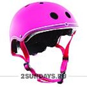 Детский шлем Globber Junior XS/S ( 51-54 см ) розовый неон