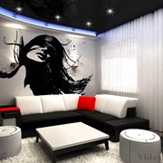 Дизайн интерьера дома, квартиры. 3д визуализация фото