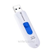 Флеш-накопитель USB3.0 64GB Transcend JetFlash 790 White (TS64GJF790W), код 71835 фотография