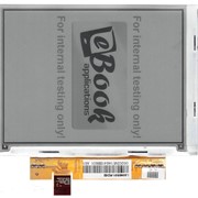 Экран для электронной книги e-ink LB060S01-RD02, 6“ дюйма, LG, 800x600 (SVGA), Монохромная фотография