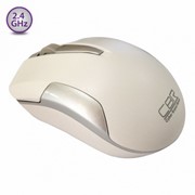 Мышь CBR CM-422 White, оптика, радио 2,4 Ггц, USB, белая