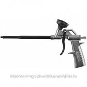 Пистолет ЗУБР “ЭКСПЕРТ“ для монтажной пены, тефлоновое покрытие, инновационный регулятор подачи пены, уплотнительные кольца в корпусе и сопле фотография
