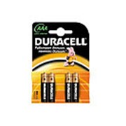 Батарейка Duracell AAA/LR03 алкалиновая бл/4