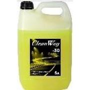 Жидкость омывателя "CleanWay" 5л (-30) канистра