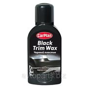 Восстановитель цвета черных пластиков CarPlan Black Trim Wax 375мл фото