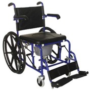 Кресло-коляска с санитарным оснащением Альфа С-100