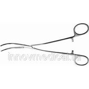 Зажим для лигатур и отведения аорты изогнутый, детский, №2, 190 мм фото