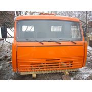 Кабина КАМАЗ 44108 со спальником, высокая крыша цвет оранжевый фотография
