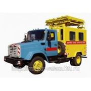 Машина аварийная для ремонта контактных сетей АТ-70М-041 на ГАЗ фото