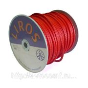 Синтетический кевлароввый трос для лебедки liros pro 10mm (красный) фото