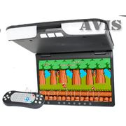 Автомобильный потолочный монитор 15,6" со встроенным DVD плеером AVIS AVS1520T (черный)