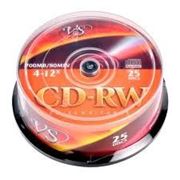 Диск CD-RW VS 4-12х 700mb фото