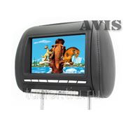 Подголовник со встроенным DVD плеером и LCD монитором 8“ AVIS AVS0811T (черный) фото