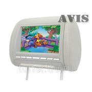 Подголовник со встроенным LCD монитором 8“ AVIS AVS0812BM (серый) фото