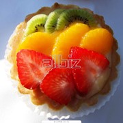 Пирожные фруктовые фото