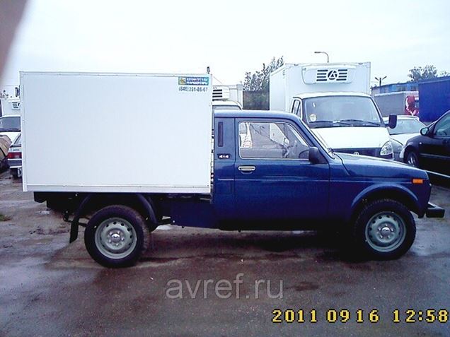 ВИС 2346 НИВА 4х4 изотермический фургон: цена, купить в Белгороде Изотерма ВИС 2