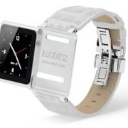 Чехол-ремень Timepiece Collection iWatchZ Leather для iPod Nano 6 white фото