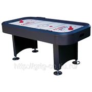 Игровой стол — аэрохоккей «Wizard» (черно-голубой) фото
