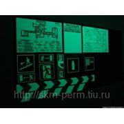 Покрытие планов эвакуации фотолюминесцентной пленкой, Пермь фото