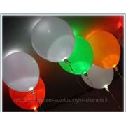 Светящиеся воздушные шарики фотография