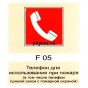 Телефон для использования при пожаре (F 05) фото
