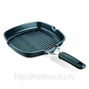 FIne-cast practical grill-28, сковорода-гриль 28х28 см., алюминий, бакелит, ptfe покрытие (676918) фото