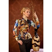 Блузка из натурального шелка 1200 фото
