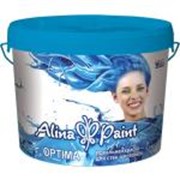 Краска водоэмульсионная для стен и потолков ALINA PAINT OPTIMA (4.5 кг) фото