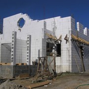 Строительство домов из пенополистирольных блоков. фото