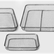 Лотки аптечные, медицинские прямоугольные сетчатые