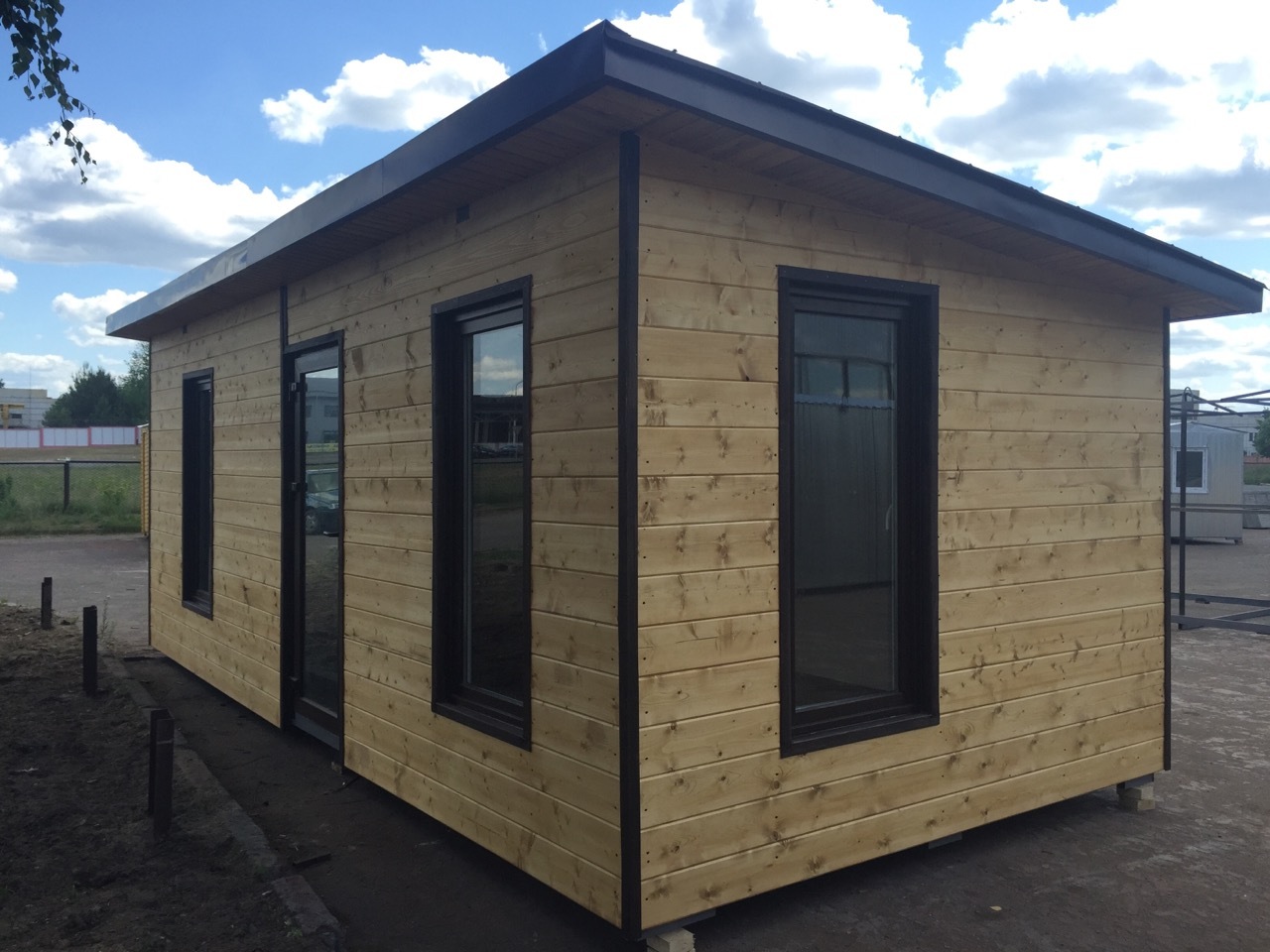 Блок модуль строй бани