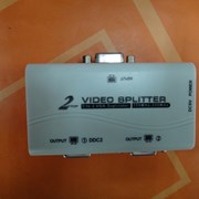 Разветвитель VGA на 2 монитора (1 вход - 2 выхода) фото