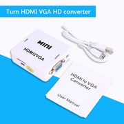 Адаптер HDMI в VGA с питанием через USB фото