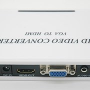Конвертер сигнала VGA с аудио в HDMI сигнал фото