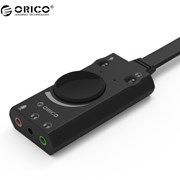 Внешняя USB звуковая карта ORICO фотография