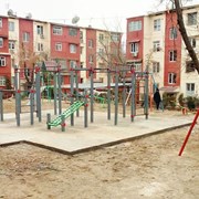 Придомовые спортивные площадки. фото