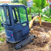 Мини-экскаватор Komatsu PC 14 R-2 фото