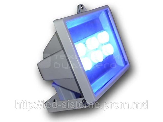 Где найти чертеж лучевого прожектора Архитектурный лучевой прожектор RGB - 18 Вт, 1080-1800Lm. в Унгень (Оптоволоконн