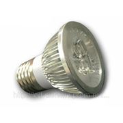 Светодиодная лампа LED-E27 3 PLT 3W 220V SPOT, 3Вт-300 Lm. фотография